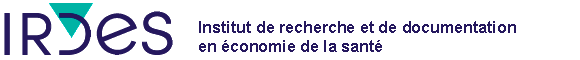 Irdes - Institut de recherche et de documentation de l'économie de la santé
