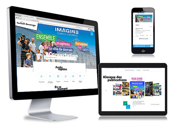 Visuel de campagne IMAGINE web responsive
