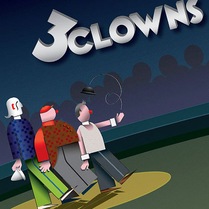 Illustration - flyer spectacle de clown