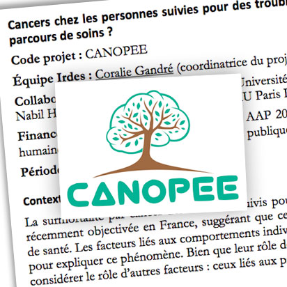 Logo projet Canopee - Irdes